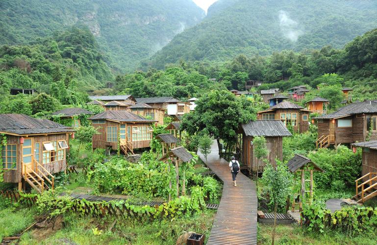 英德九州驿站天门沟风景区-图1