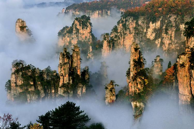 张家界武陵源风景区一日游-图3