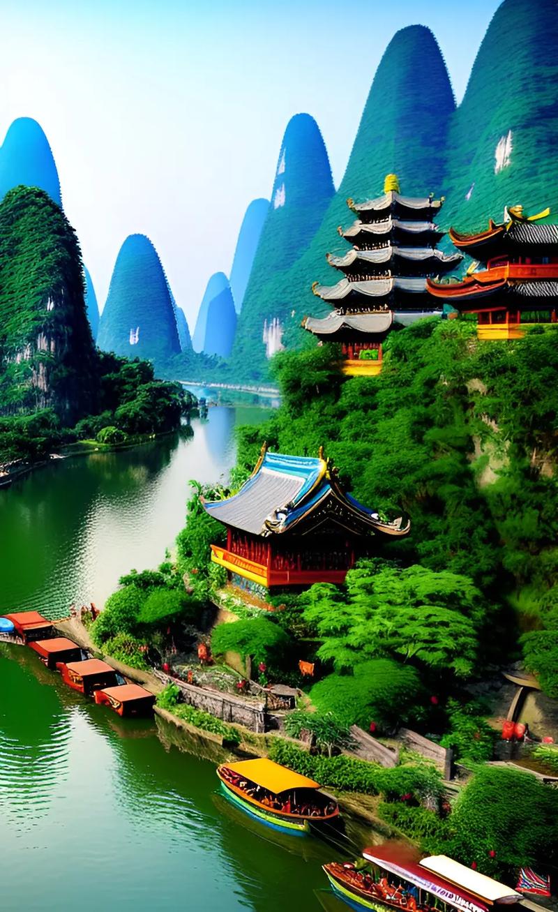桂林的风景区-图1