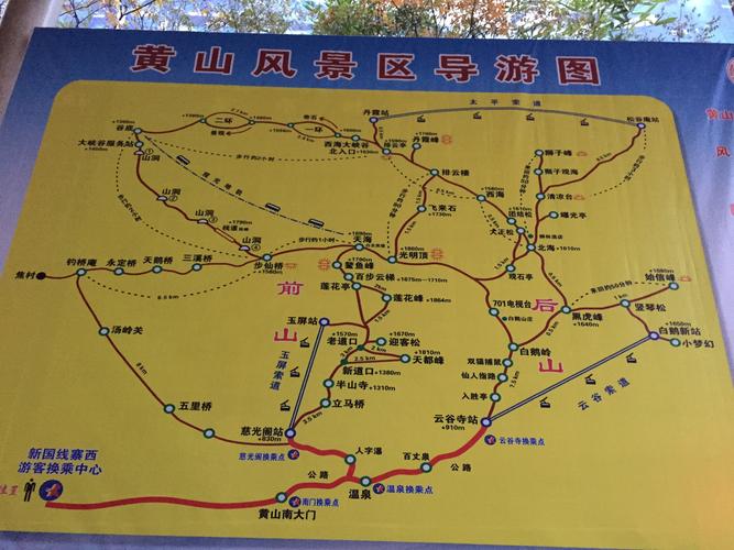 黄山风景区行程-图2