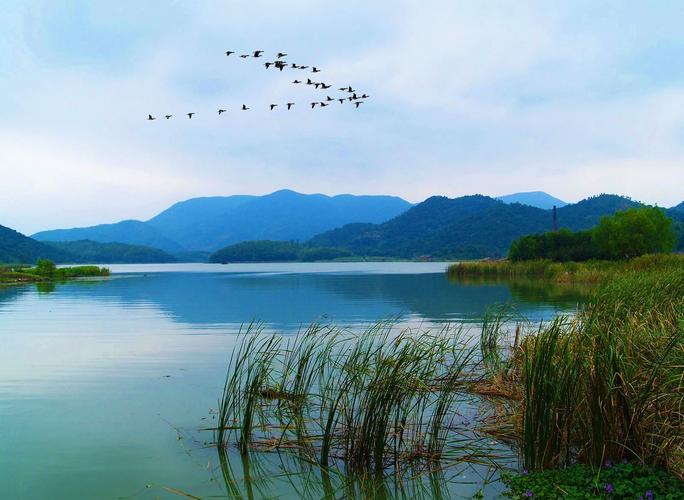 崇州慈溪湖风景区-图1