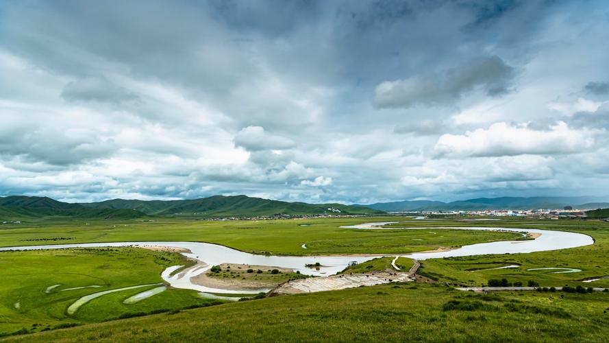 阿坝月亮湾风景区-图1