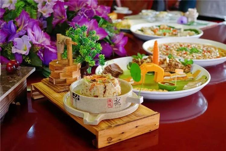 龙庆峡风景区豆腐宴-图1