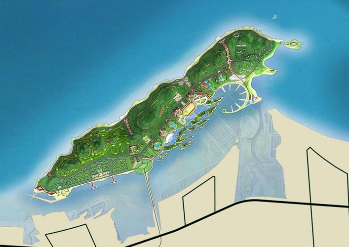 天马岛风景区规划-图3