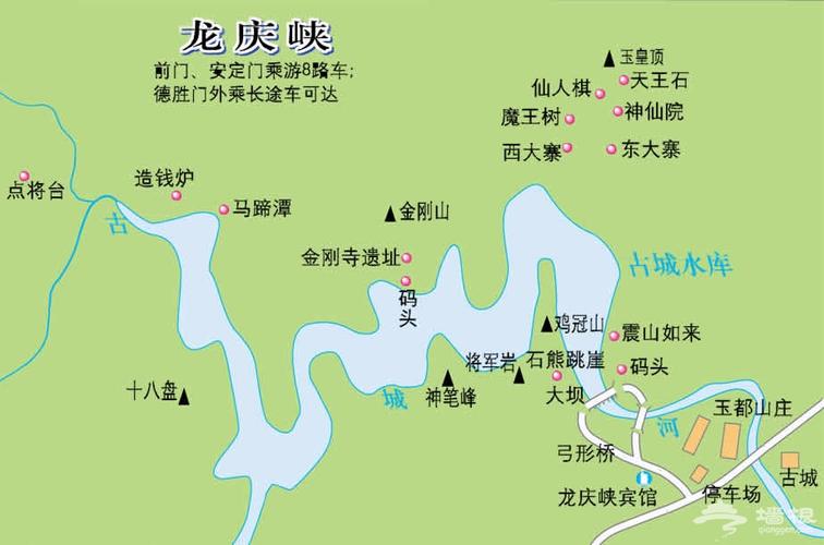延庆龙庆峡风景区地图-图2