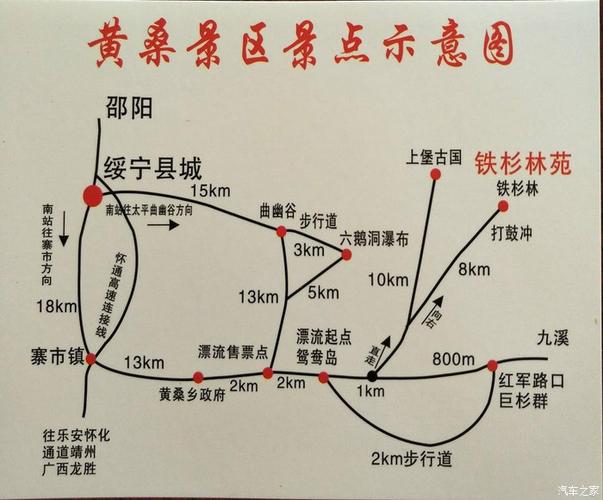 绥宁黄桑风景区地图-图2