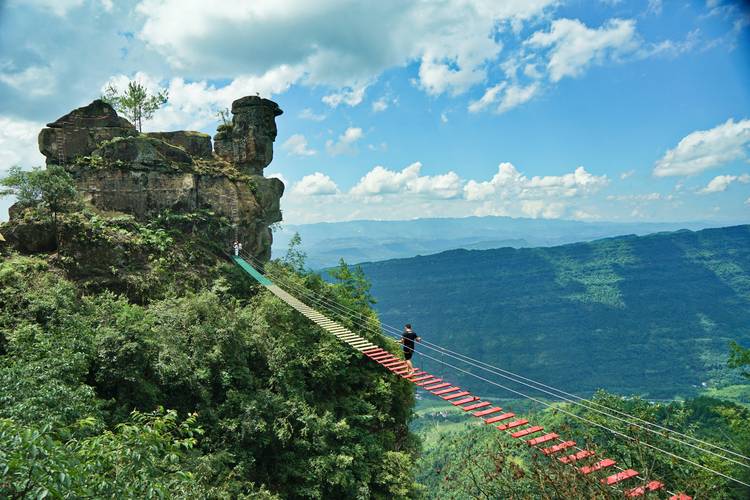 安徽宁国石柱山风景区-图1