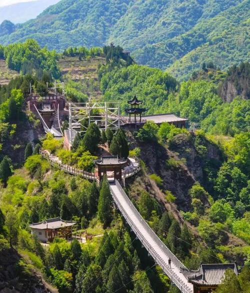 宝鸡九龙山风景区-图2