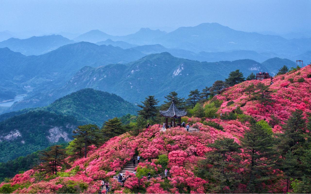 麻城龟峰山风景区-图1