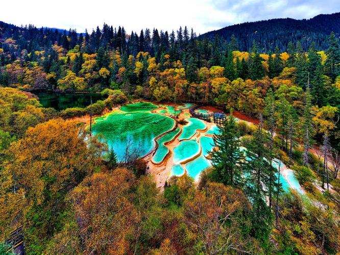 九寨神仙池风景区-图3