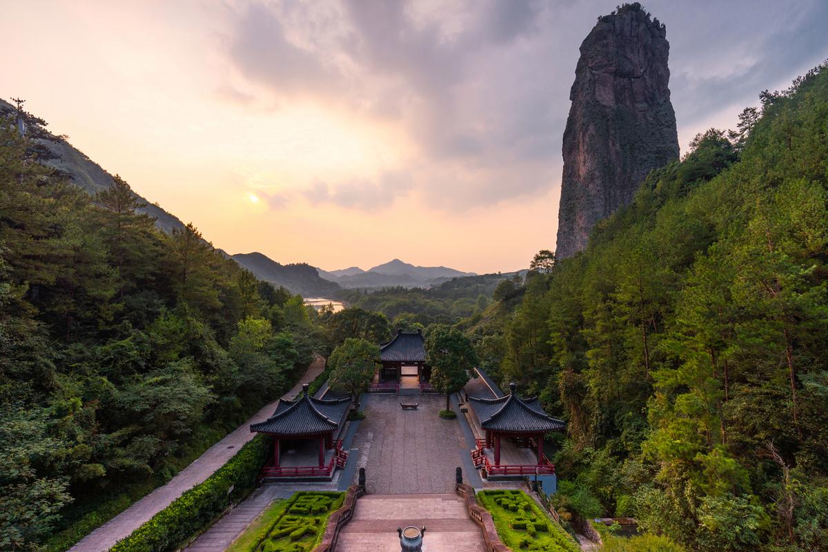 天台山风景区图片-图1