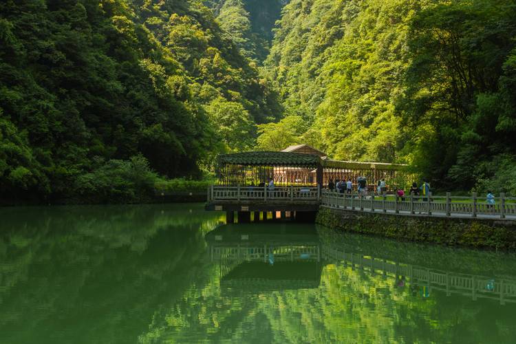 南川神龙峡风景区-图1