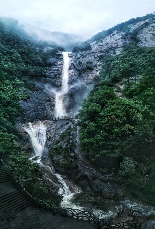 黄山九龙瀑风景区-图2