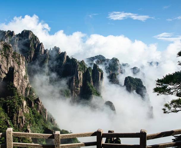 闻名中外的黄山风景区-图1