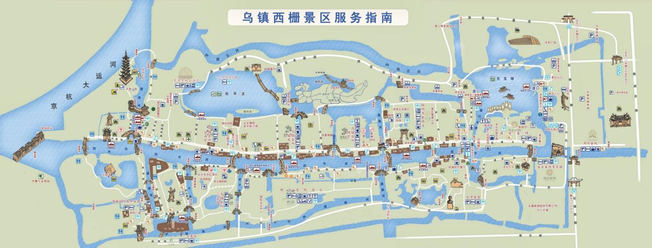 乌镇风景区地图-图3