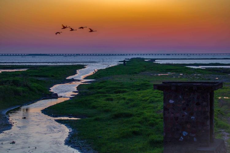 自驾石臼湖风景区-图1