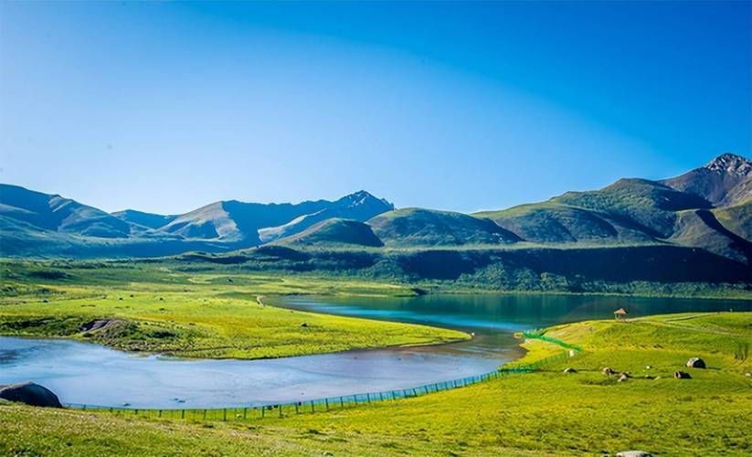 尕海湖风景区-图1