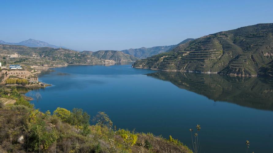 灵宝窄口龙湖风景区-图1