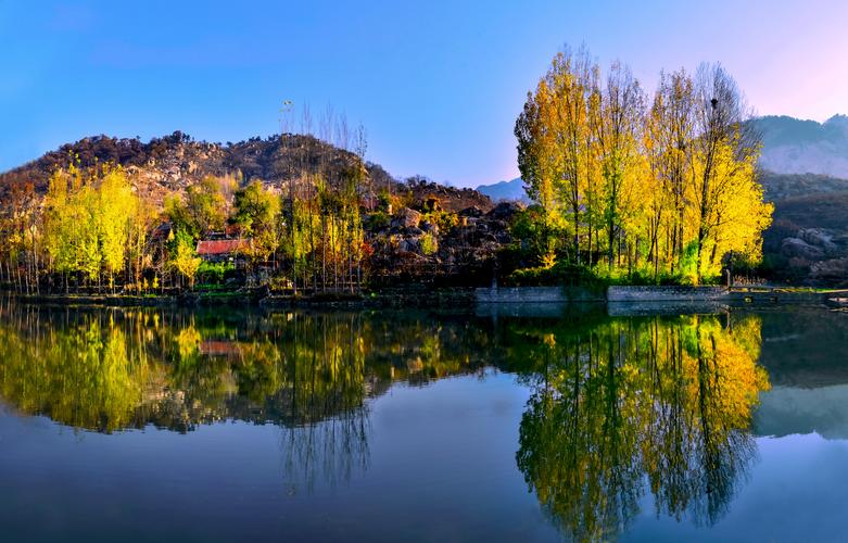 平邑蒙山大洼风景区-图1