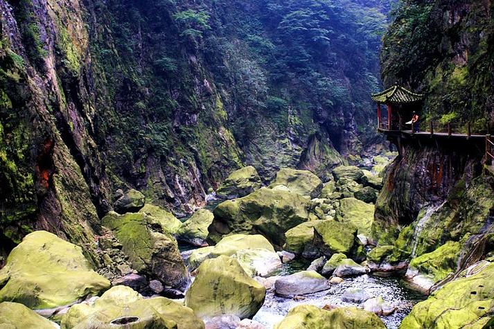 彭州龙门山风景区怎样-图2