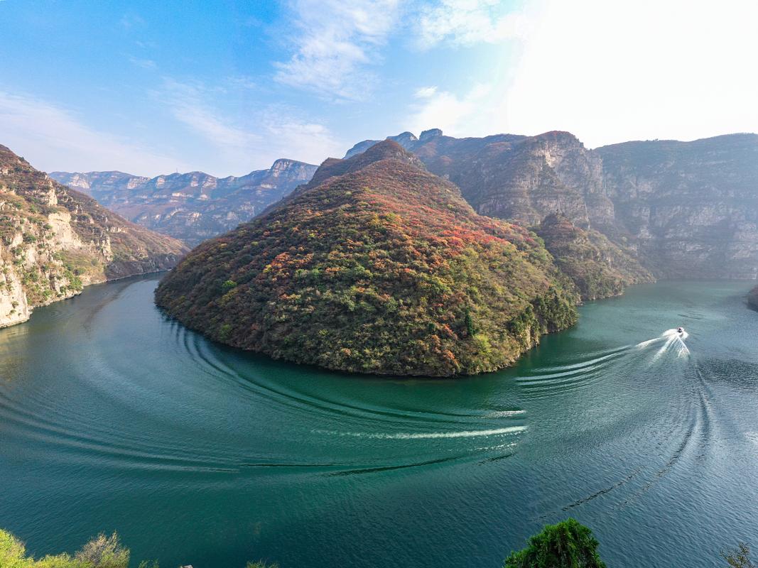 焦作博爱青天河风景区-图1