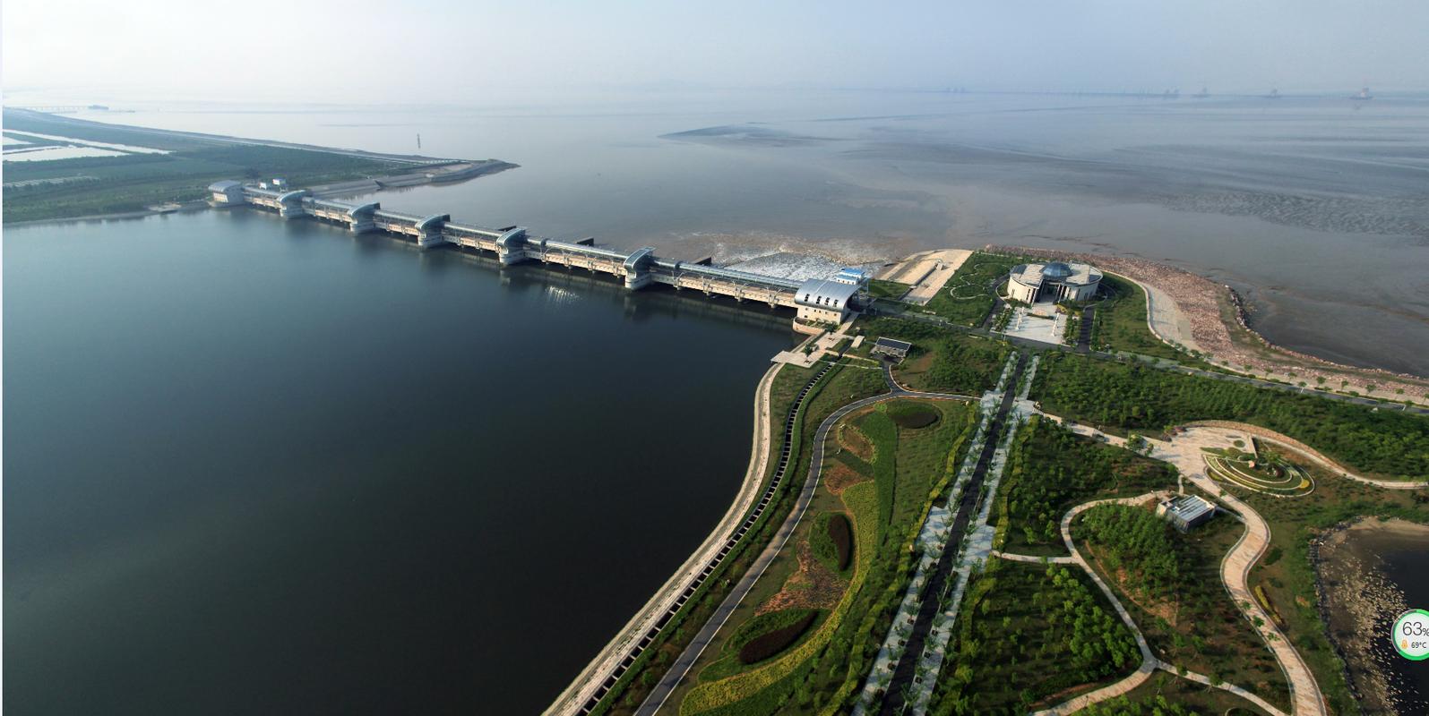 曹娥江大闸风景区-图1