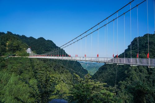 宝泉风景区玻璃栈道-图1