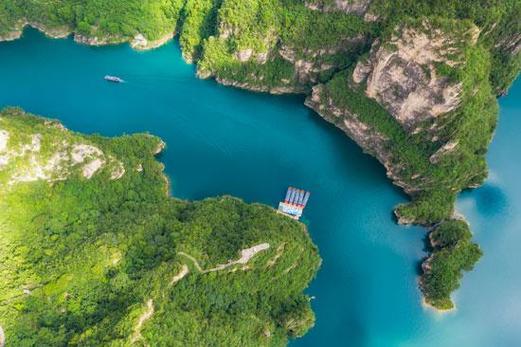 云台山峰林峡风景区-图1