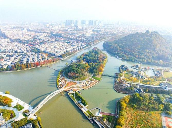 石家庄河心岛风景区-图1