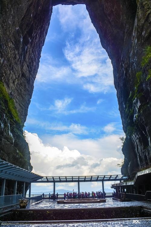 天门洞风景区-图2