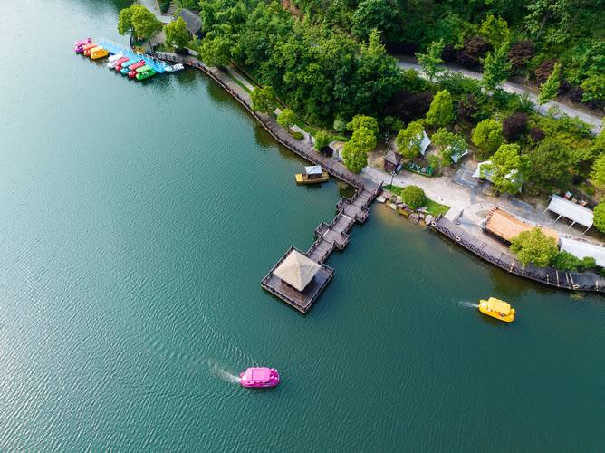 湖州埭溪驾云风景区-图1