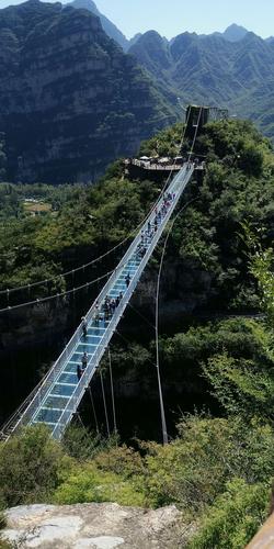 十陵峡风景区玻璃栈道-图2