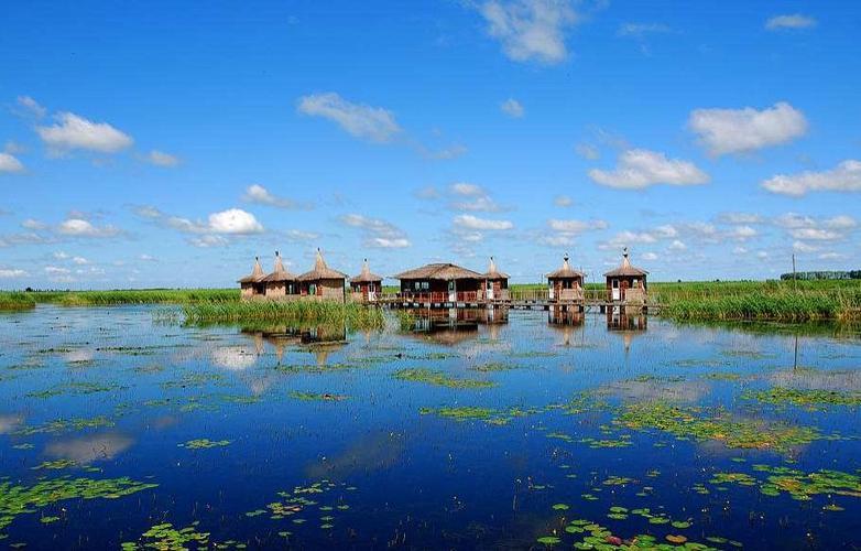 鹤明湖湿地温泉风景区-图1