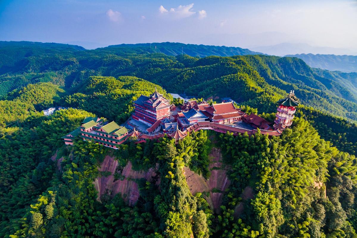 绵阳安县千佛山风景区-图1