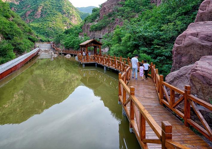 北京仙人谷风景区-图1