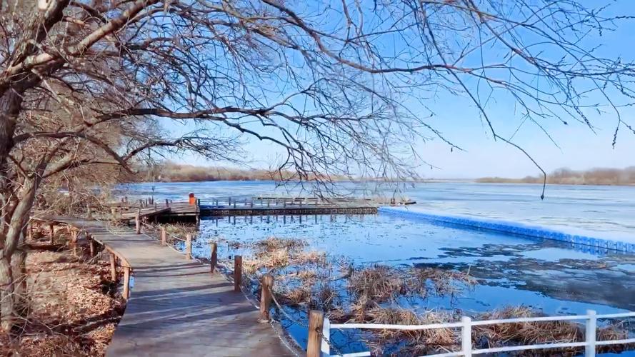 虎林月牙湖风景区-图1