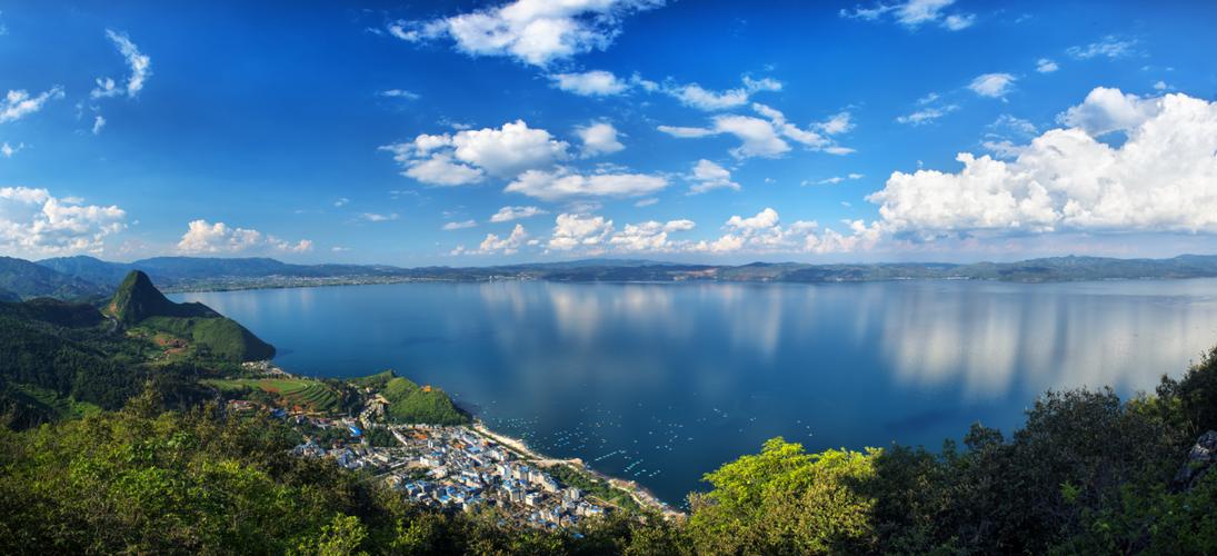 昆明澄江抚仙湖风景区-图1