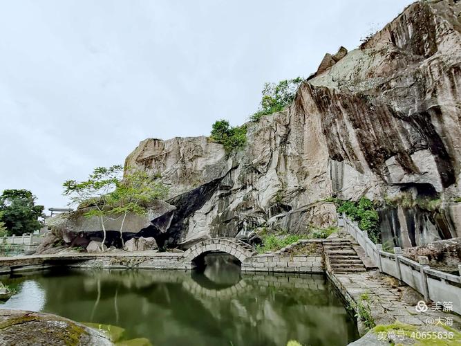 宁波伍山石窟风景区-图1