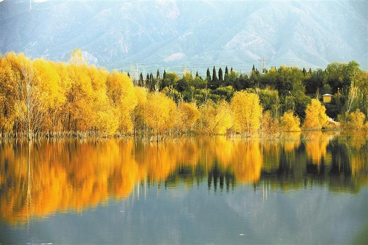 侯马香邑湖风景区-图2