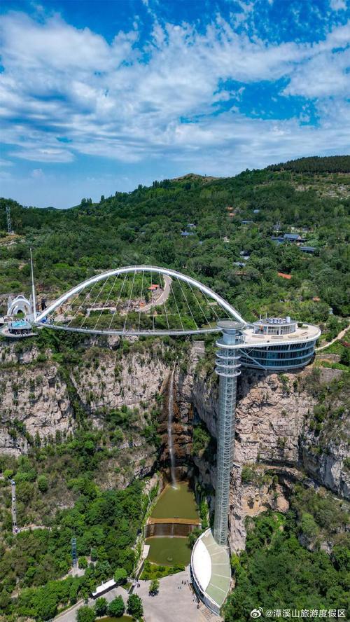 潭溪山风景区玻璃栈道-图2