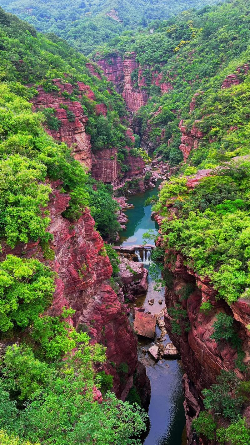 云台山风景区红石峡-图2