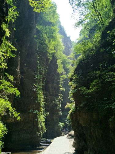 保定百里峡风景区-图1