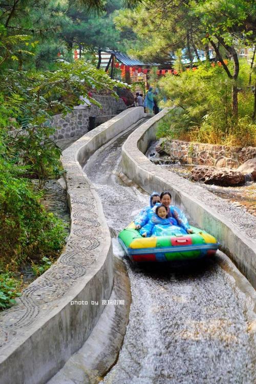 迁安山叶口风景区漂流-图1