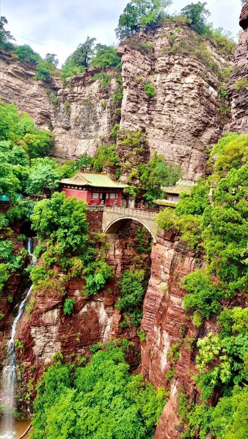 苍岩山风景区游玩攻略-图2