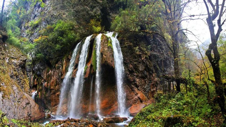 绵阳虎牙大峡谷风景区-图1