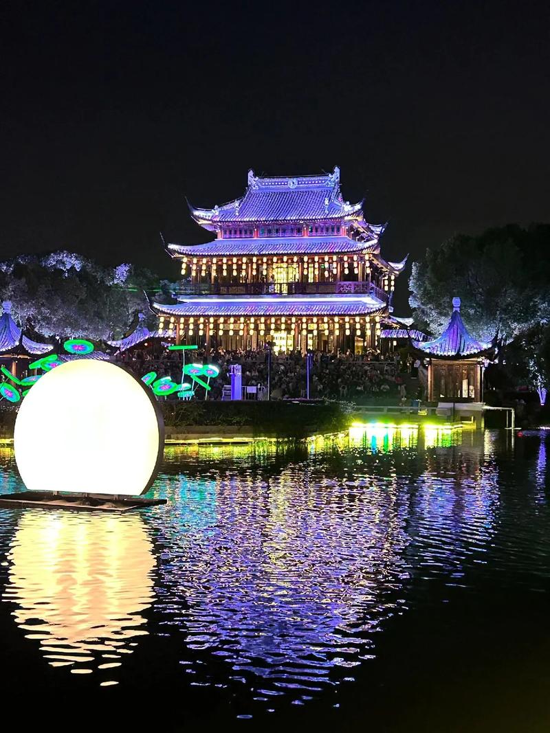 盘门景区夜游-图2