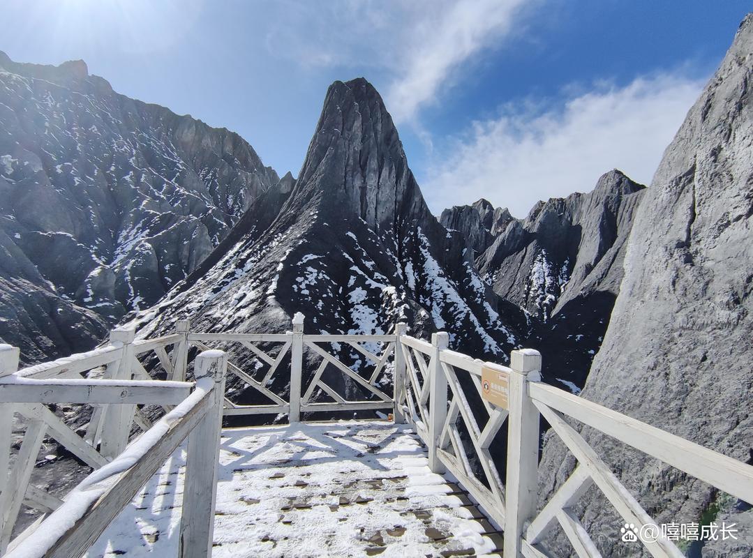 有雪的风景区-图3