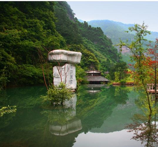 浦江白石湾风景区-图1