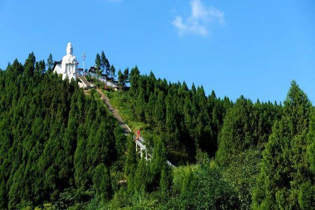 四川盐亭风景区-图2