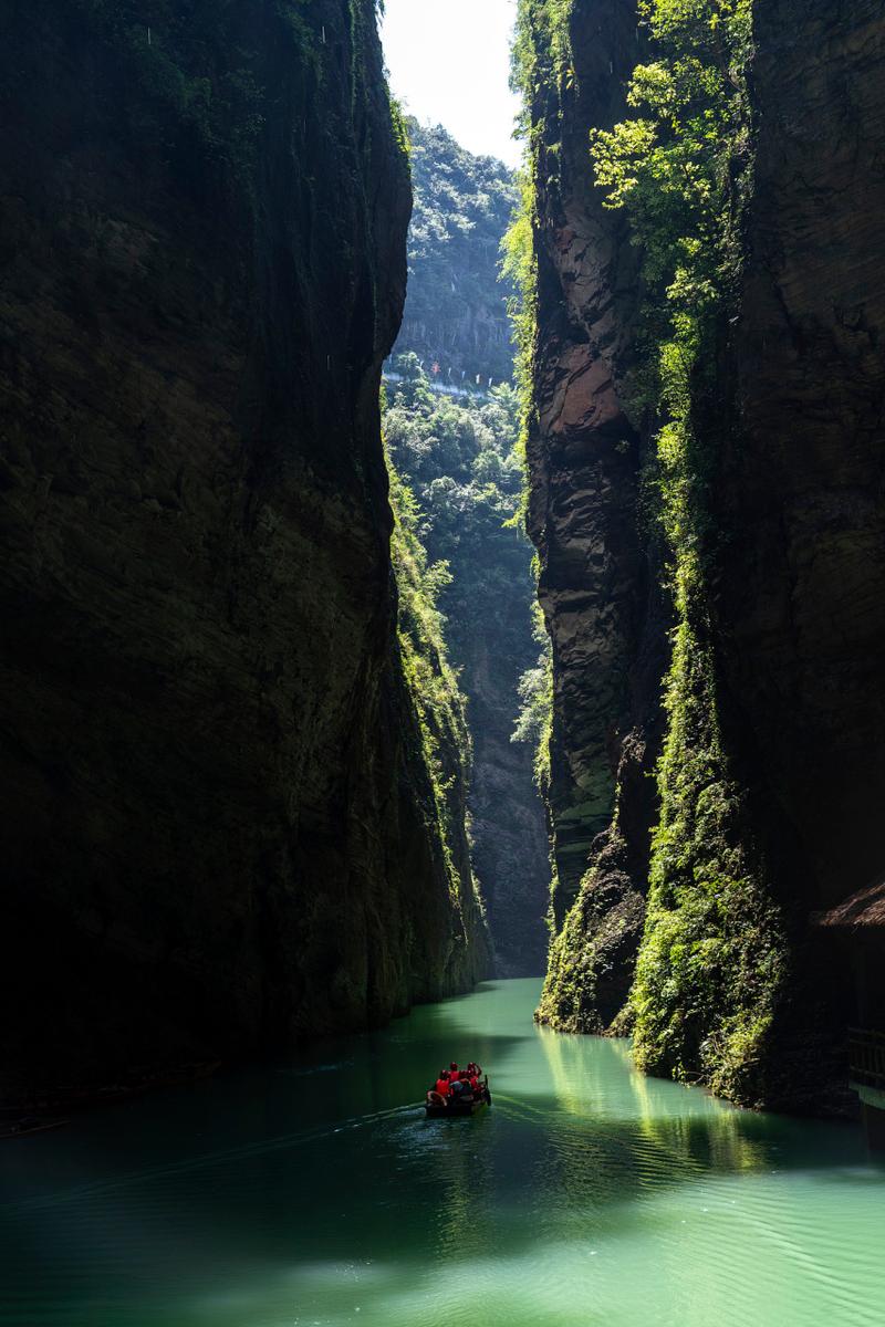 宣汉百里峡风景区-图1